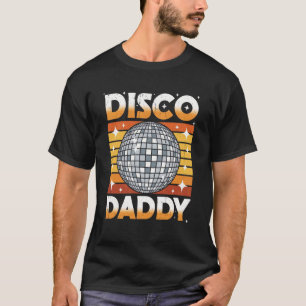 T-shirt Papa Boule Disco Rétro 70