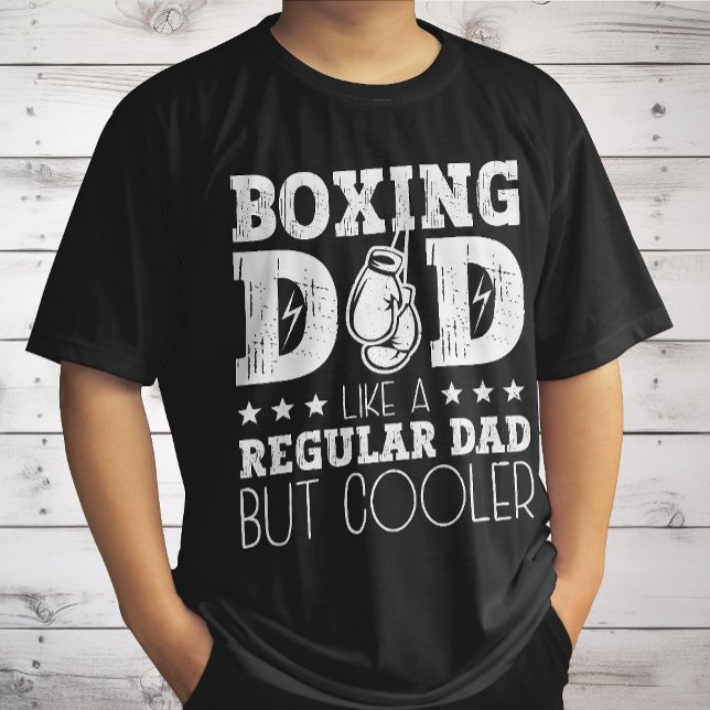 T-shirt Papa Boxe Comme Un Papa Régulier Mais Plus Cool (Créateur téléchargé)