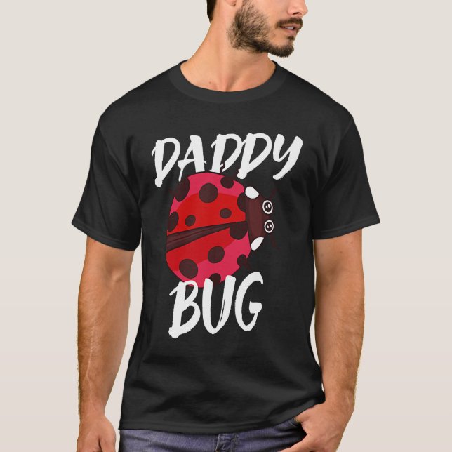 T-shirt Papa bug Marienkäfer Fête des pères (Devant)