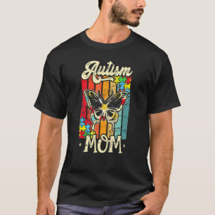 T-shirt Papa Butterfly de l'autisme