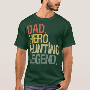 T-shirt Papa chasseur