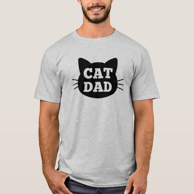 T-shirt Papa Chat (Devant)