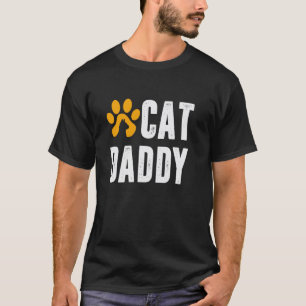 T-shirt Papa Chat Chaton Kitty Papa Cadeau Fête des Pères
