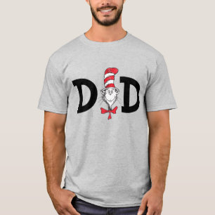 T-shirt Papa Chat dans le Chapeau du Dr. Seuss