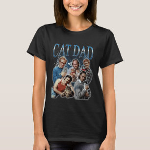 T-shirt Papa Chat Drôle Génération Z Mème Dank Contrefaçon