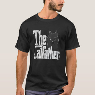 T-shirt Papa Chat Le Parrain des Chats Père Chat Fou Papa