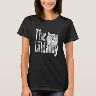 T-shirt Papa Chat Le Parrain des Chats Père Chat Fou Papa