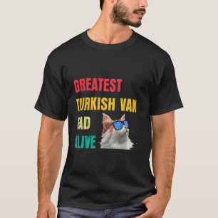 T-shirt Papa Chat LE PLUS GRAND PÈRE TURKISH VAN VIVANT Dr