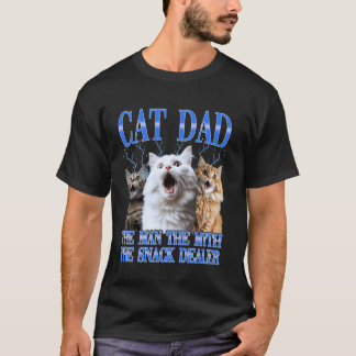 T-shirt Papa Chat L'Homme Le Mythe Le Fournisseur de Frian