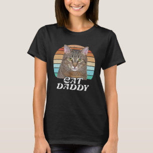 T-shirt Papa Chat Vintage Eighties Style Papa Chat Rétro A