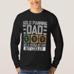 T-shirt Papa chercheur d'or comme un papa normal mais plus