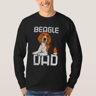 T-shirt Papa Chien Beagle Garçon Papa Chien Beagles Chiot
