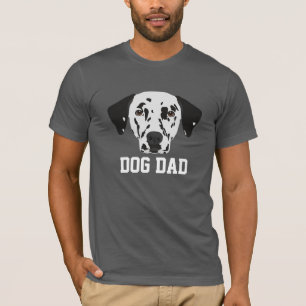 T-shirt Papa Chien Dalmatien