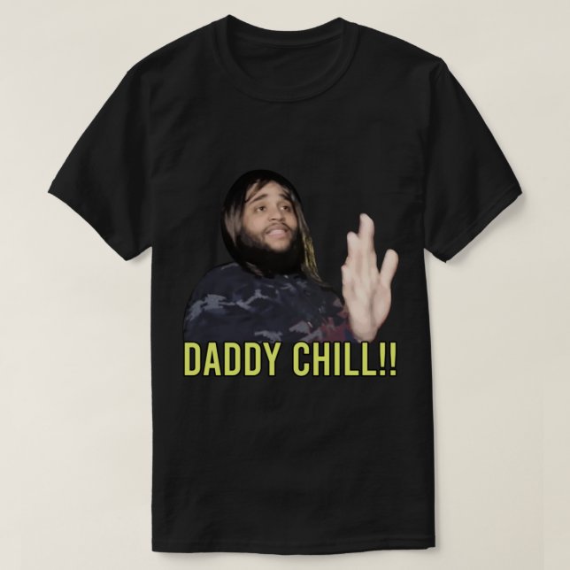 T-shirt Papa Chill Long (Design devant)