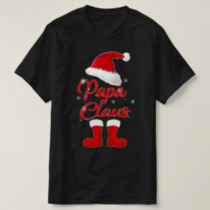 T-shirt papa claus