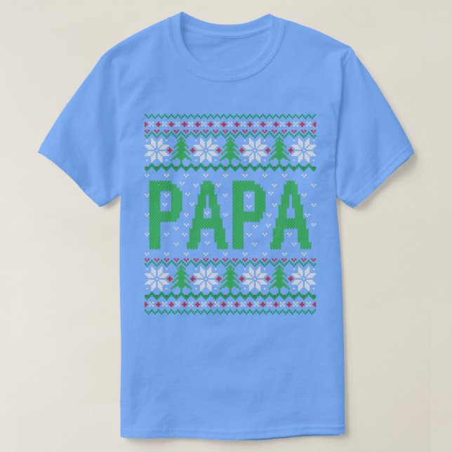 T-shirt Papa claus (Design devant)