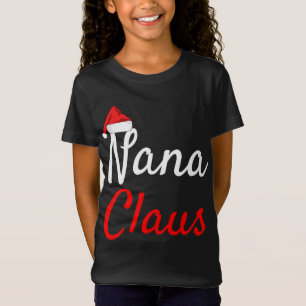 T-Shirt Papa Claus Bébé Claus Mama Claus Pjs Noël Na
