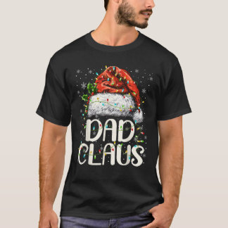 T-shirt Papa Claus Jouer Père Noël Noël Correspondant Fami
