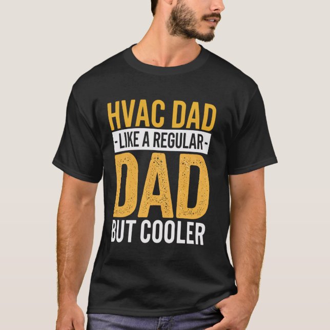 T-shirt Papa Climatisation Comme Un Papa Normal Mais Plus  (Devant)