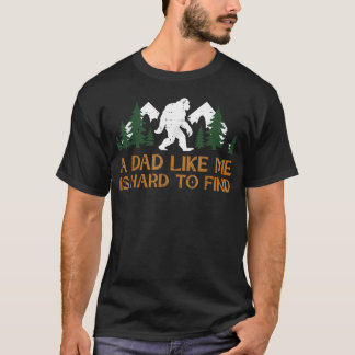 T-shirt Papa comme moi dur à trouver Bigfoot Fête des père