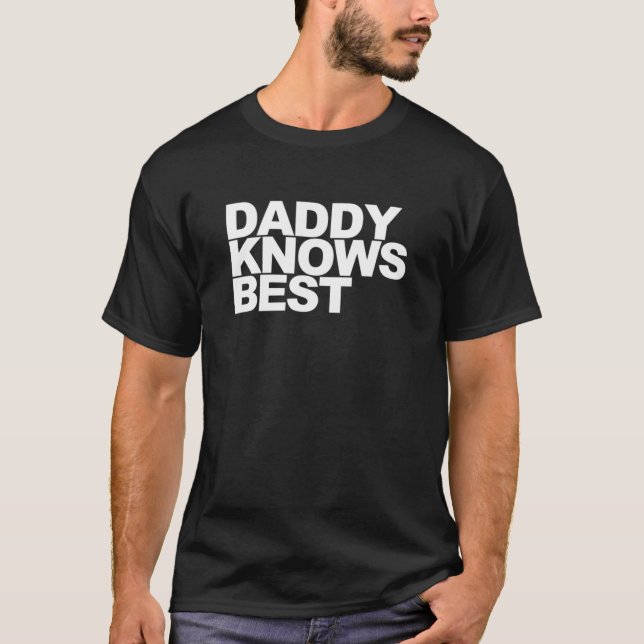 T-shirt Papa connaît le mieux (Devant)