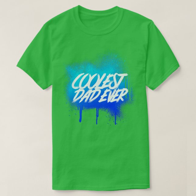 T-shirt Papa cool jamais (Design devant)