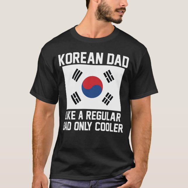 T-shirt Papa coréen (Devant)