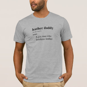 T-SHIRT PAPA CUIR