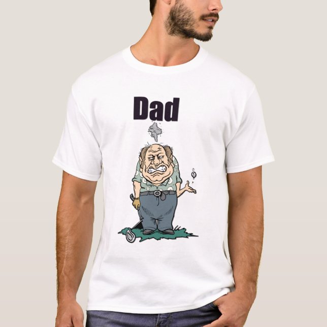 T-shirt Papa cuit à la vapeur (Devant)