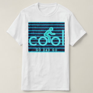 T-shirt Papa cycliste