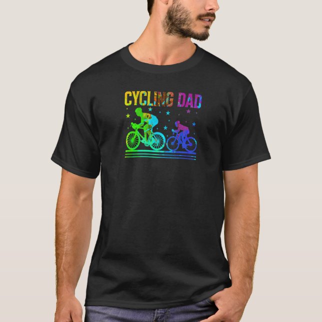 T-shirt Papa cycliste (Devant)