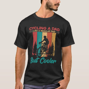 T-shirt Papa Cycliste Comme Un Père Glacière De Vélo Fath