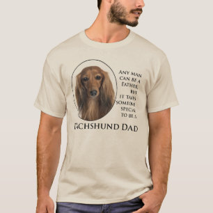 T-shirt papa Dachshund