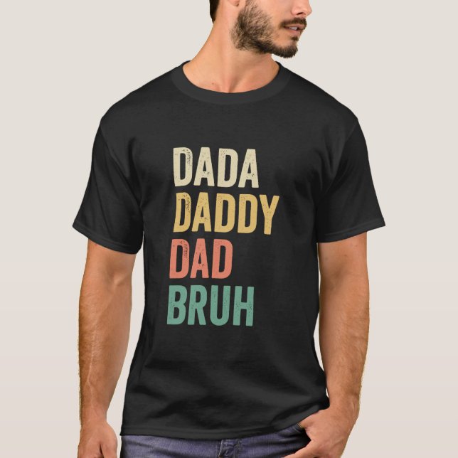 T-shirt Papa Daddy Papa Frérot (Devant)