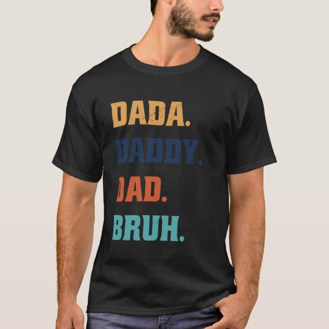 T-shirt Papa Daddy Papa Frérot  1 (Devant)