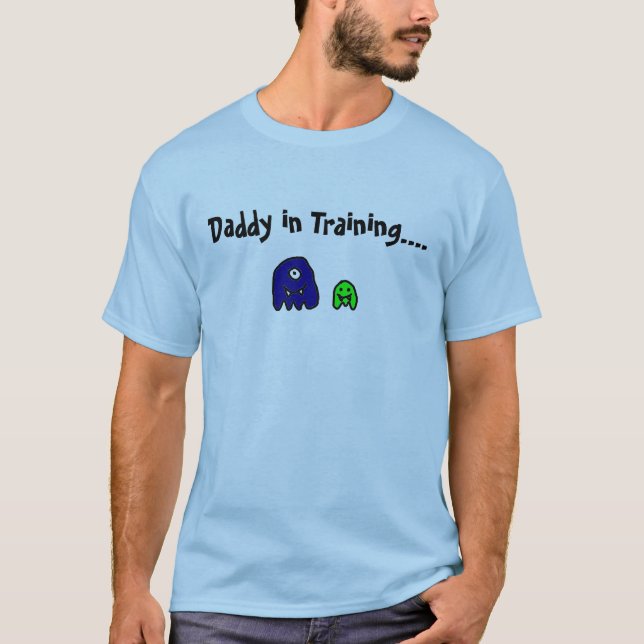 T-shirt Papa dans la formation (Devant)