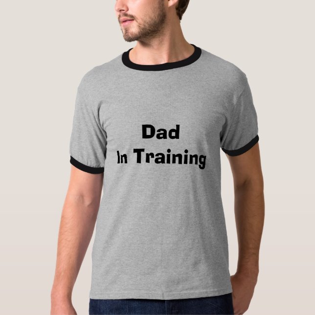 T-shirt Papa dans la formation (Devant)