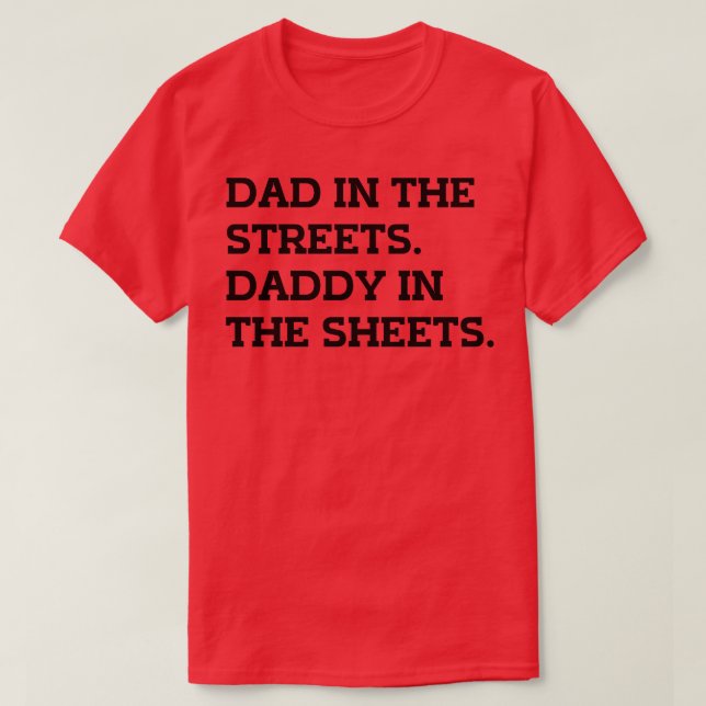 T-shirt Papa Dans Les Rues Papa Dans Les Feuilles 1 (Design devant)