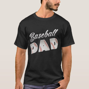 T-SHIRT PAPA DE BASE-BALL