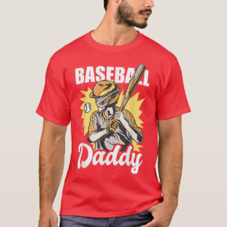 T-shirt Papa de baseball pour la Fête des pères