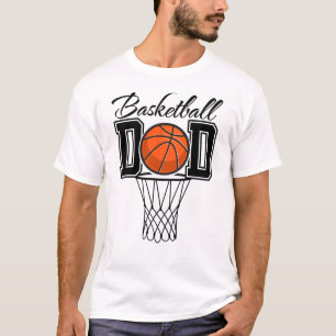 T-shirt Papa de basket-ball