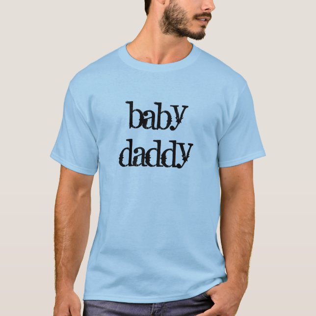 T-shirt papa de bébé (Devant)
