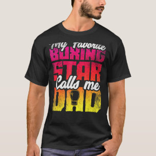 T-shirt Papa de boîte Vintage pour hommes