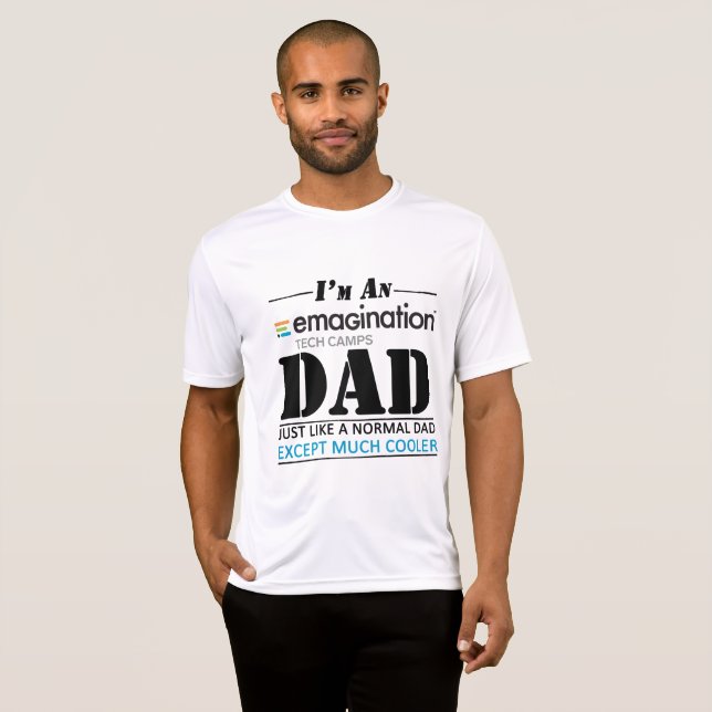 T-shirt Papa de camp (Devant entier)