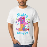 Papa de Candyland de la première lollipop d'annive