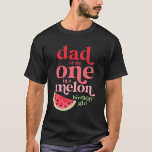 T-shirt Papa De Celui Dans Un Melon Watermelon D'Abord