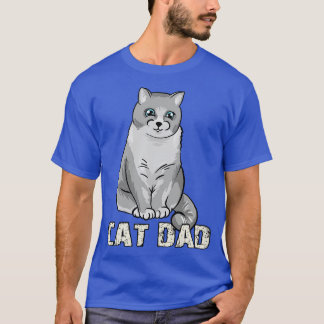 T-shirt Papa de chat