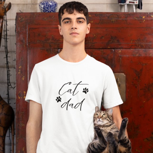 T-shirt Papa de chat (Créateur téléchargé)