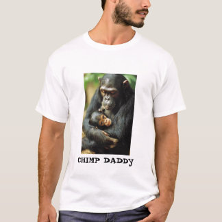 T-SHIRT PAPA DE CHIMPANZÉ