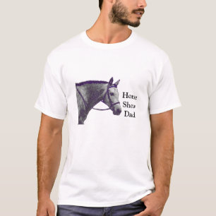 T-shirt Papa de concours hippique - cavalier anglais
